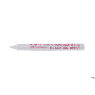 Kredka na szkło,porc.8220/6 6 szt. biała olejowa KOH-I-NOOR