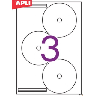 Etykiety 10294  Q114 CD perman entna (100ark-300szt) APLI