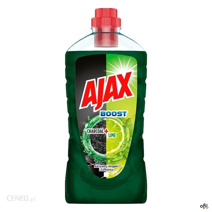 AJAX płyn do mycia Boost Charcoal+Lime 1l 332225