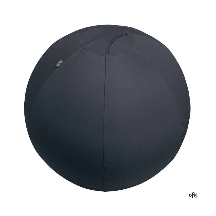 Piłka do siedzenia Leitz Ergo, 75cm, z zabezpieczeniem przed niekontrolowanym toczeniem się, ciemnoszara 65430089
