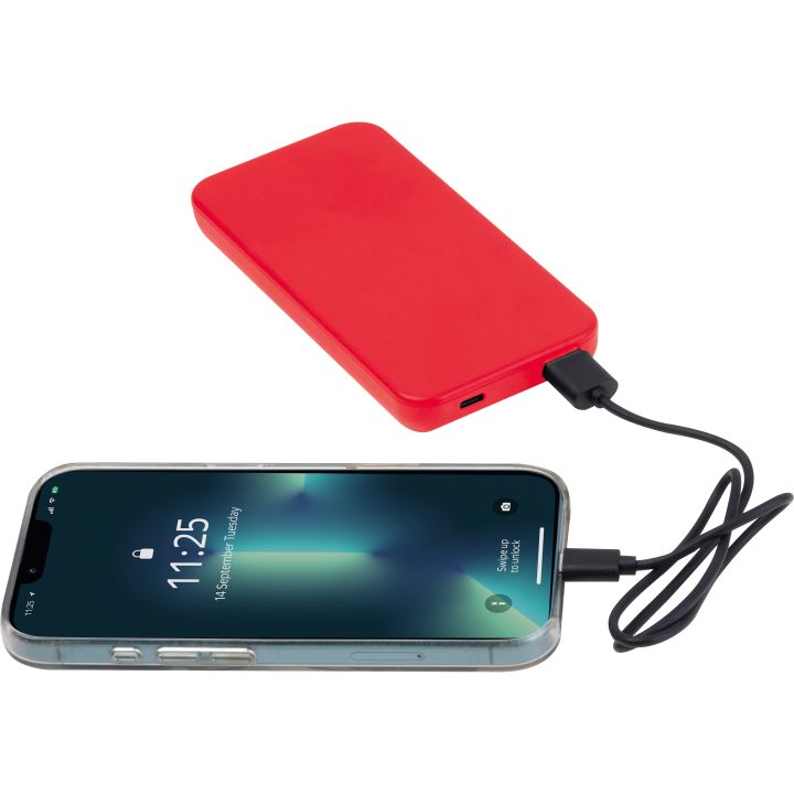Power bank z ABS z recyklingu 10000 mAh PRESTON