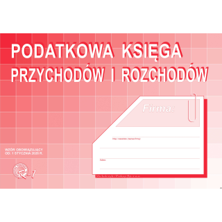 Nowy Wzór K-1 Podatkowa księga przychodów i rozchodów A4 48 stron MICHALCZYK I PROKOP