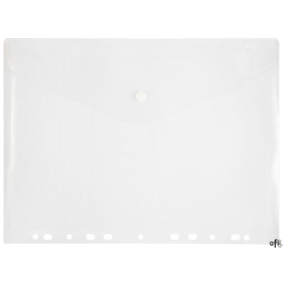 Teczka kopertowa A4 z europerforacją bezbarwna Penmate TT8055