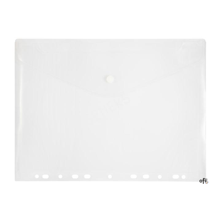 Teczka kopertowa A4 z europerforacją bezbarwna Penmate TT8055