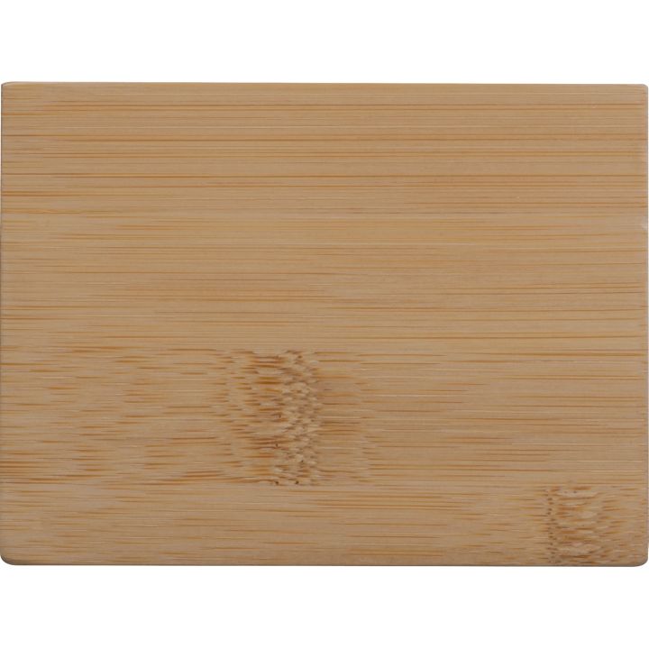 Karteczki biurowe w bambusowym pojemniku NATALINA