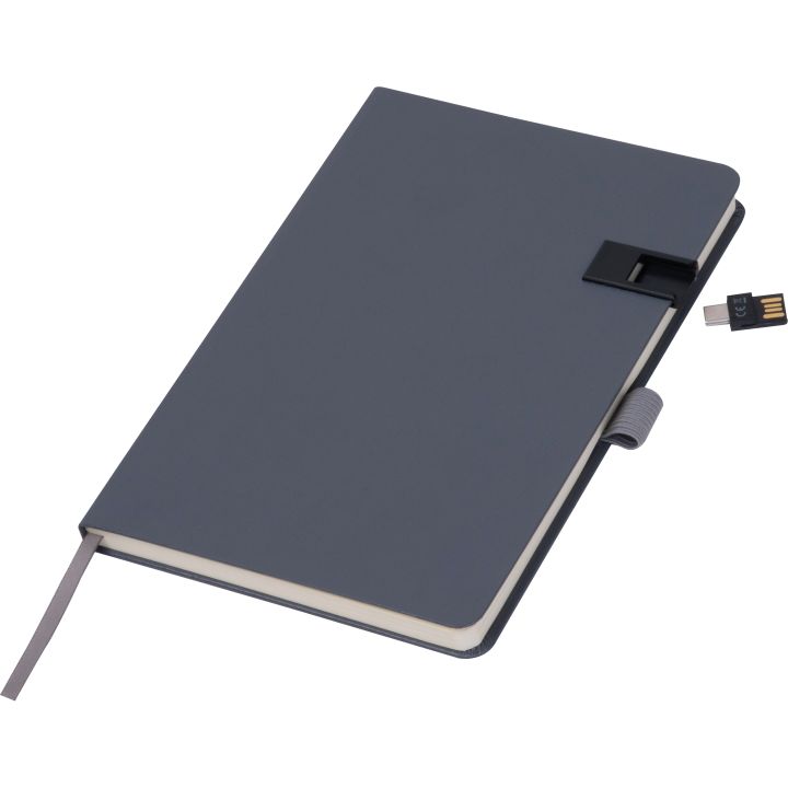 Notatnik A5 w linie z USB 16GB FRANCESCO