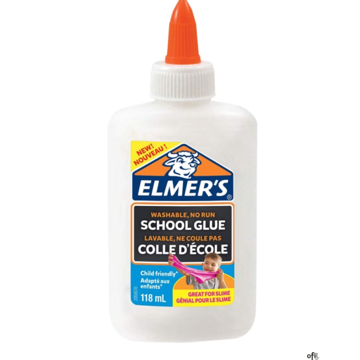 Chcesz przygotować Slime? Zacznij od zmywalnego kleju PVA Elmers! Gładka formuła białego kleju zapewni świetną bazę do Slime, kt