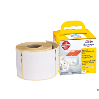 • Etykiety uniwersalne Avery Zweckform w rolce do drukarek termicznych • Są kompatybilne z: Dymo LabelWriter 300er-, 400er-, 450