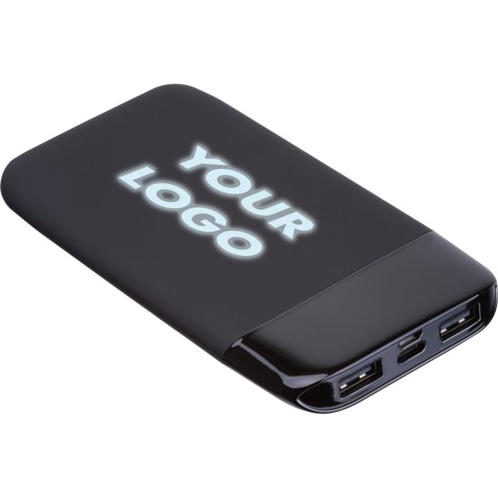 Power bank z podświetlanym logo 8000 mAh FLOYD