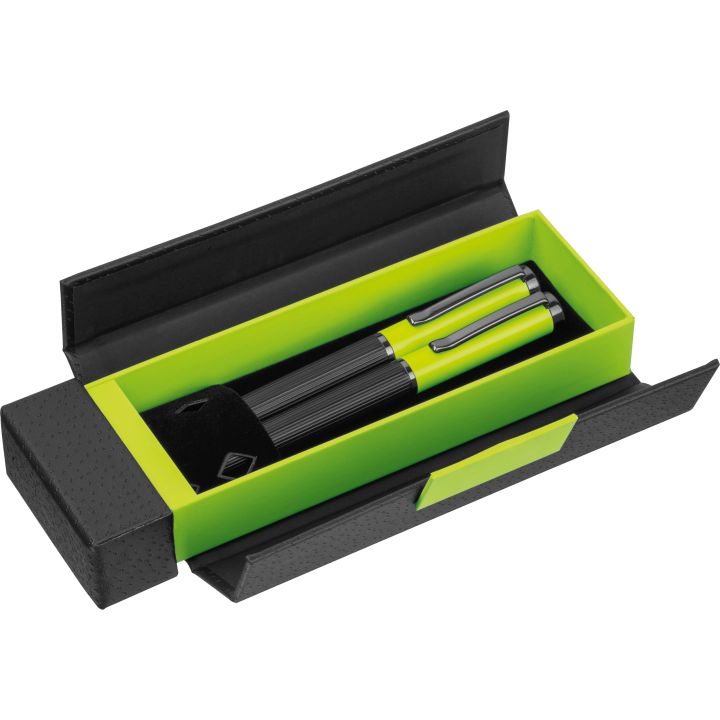 Zestaw piśmienny długopis i pióro kulkowe REGINALD