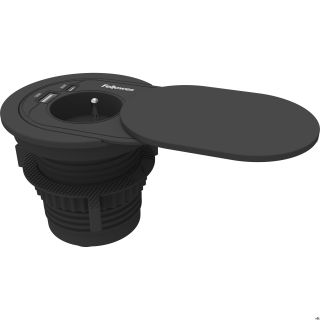 Power Spot – Typ E ​    Z      łatwością zintegruj zasilanie w dowolnym miejscu pracy dzięki dyskretnemu,      łatwo dostępnemu,