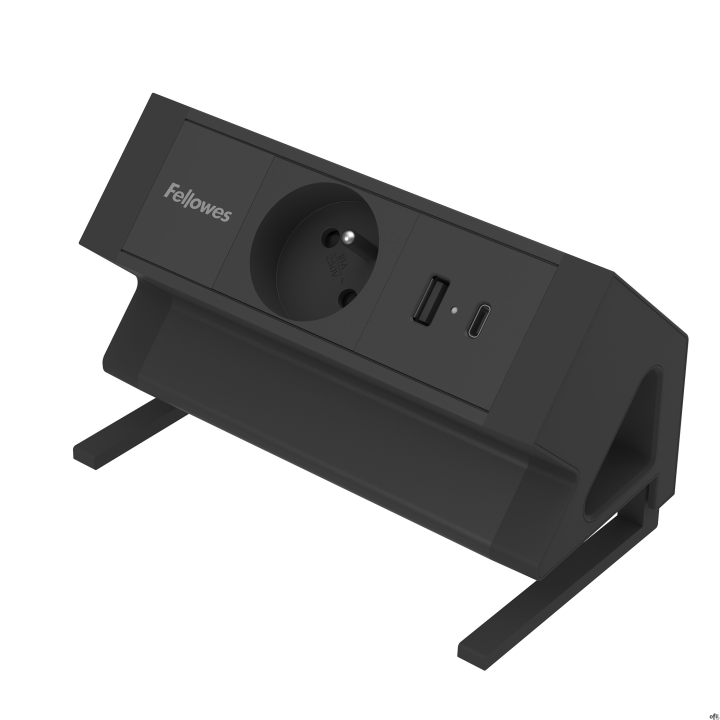 Power Desk•	Łatwo ładuj swoje urządzenia i utrzymuj stanowisko pracy w czystości oraz porządku dzięki łatwo dostępnemu nablatowe