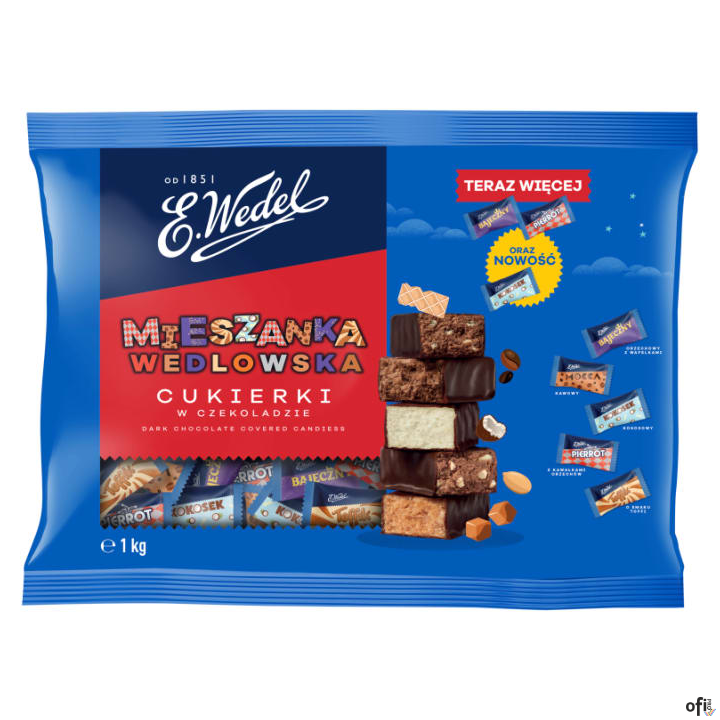 Cukierki WEDEL MIESZANKA WEDLOWSKA CLASSIC 1kg