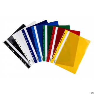 Skoroszyt wpinany PP DOTTS (20) fioletowy polipropylen SPP-DOT-02-11