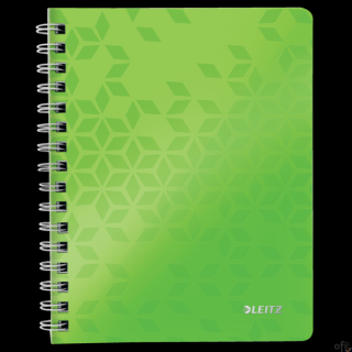 Zewnętrzną stronę okładki z polipropylenu zaprojektowano w dwóch kolorach WOW i z eleganckim tłoczeniem, wewnętrzna strona jest 