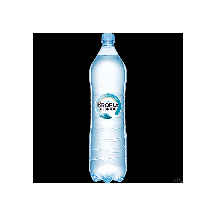Woda niegazowana, 1,5 l, butelka PET, zgrzewka 6 szt., kaucja, Kropla Beskidu