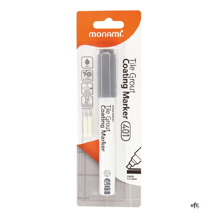 Marker do fug Tile Grout Coating 401 szary MONAMI 160-2477