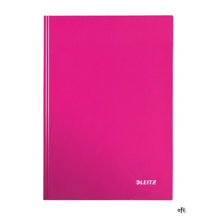 Brulion w kratkę A4 LEITZ WOW różowy 46261123