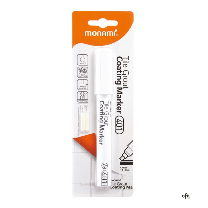 Marker do fug Tile Grout Coating 401 biały MONAMI 160-2475