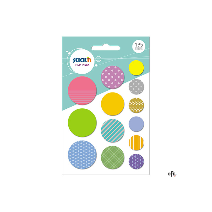 Foliowe zakładki do dekoracji pamiętników, bullet journali i innych prac. Idealne również do zaznaczania i podkreślania. Na arku