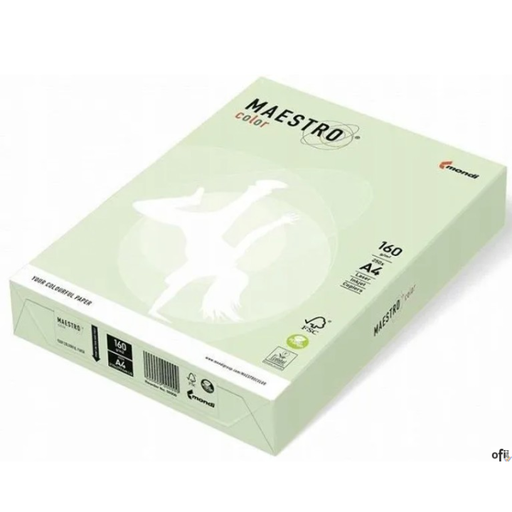 Najwyższej jakości papier biurowy barwiony w masie celulozowej. Polecany do wydruków w drukarkach laserowych i atramentowych, a 