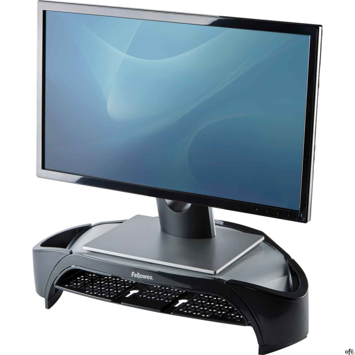 Monitor na wysokości oczu z podstawą LCD/TFT Plus Smart Suites__________Podstawa LCD TFT pozwala ustawić monitor na wysokości wz