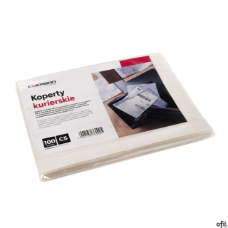 Transparentne i niesamowicie estetyczne wyglądem koperty kurierskie marki Emerson to idealna opcja na umieszczenie w niej listu 