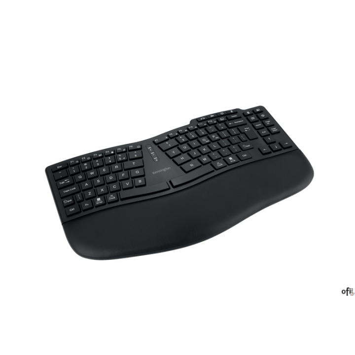 Bezprzewodowa klawiatura ergonomiczna Kensington Pro Fit_ KB675 EQ TKL, czarna K75491WW