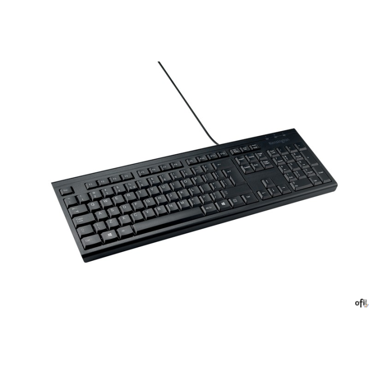 Przewodowa klawiatura Kensington KB100 EQ, czarna K63727WW