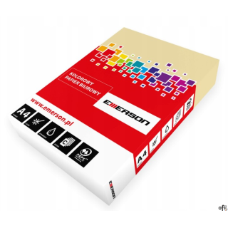 Papier xero A4 120g kremowy EMERSON TROPHEE 250ark xca41203 1203PC