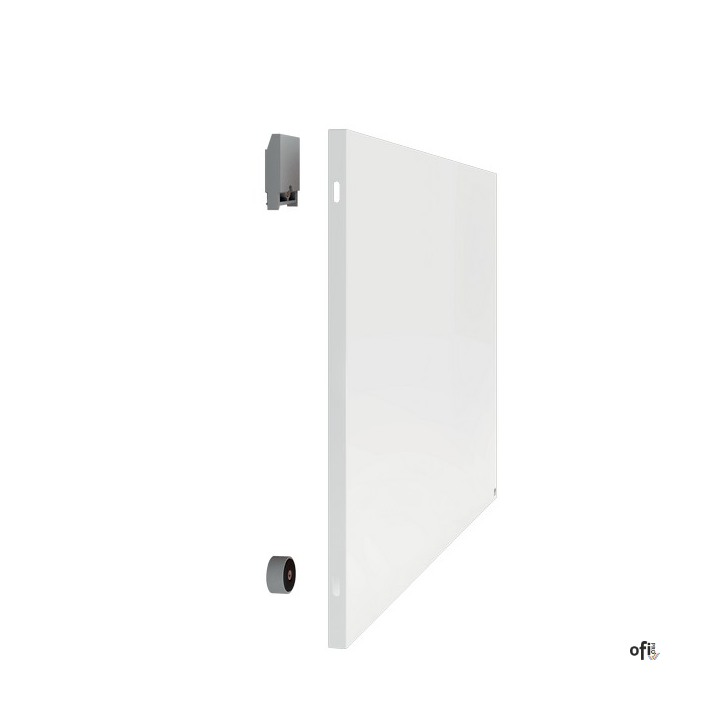 Bezramkowa, magnetyczna tablica suchościeralna Nobo Infinity 900x600mm, biała