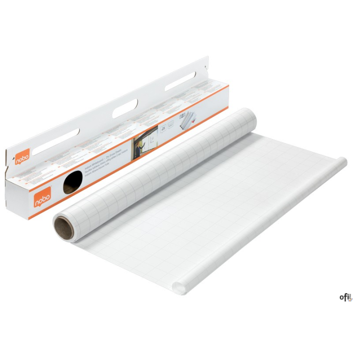 Folia suchościeralna Nobo Instant w rolce, 60x80cm, 25 arkuszy (w kartkę)