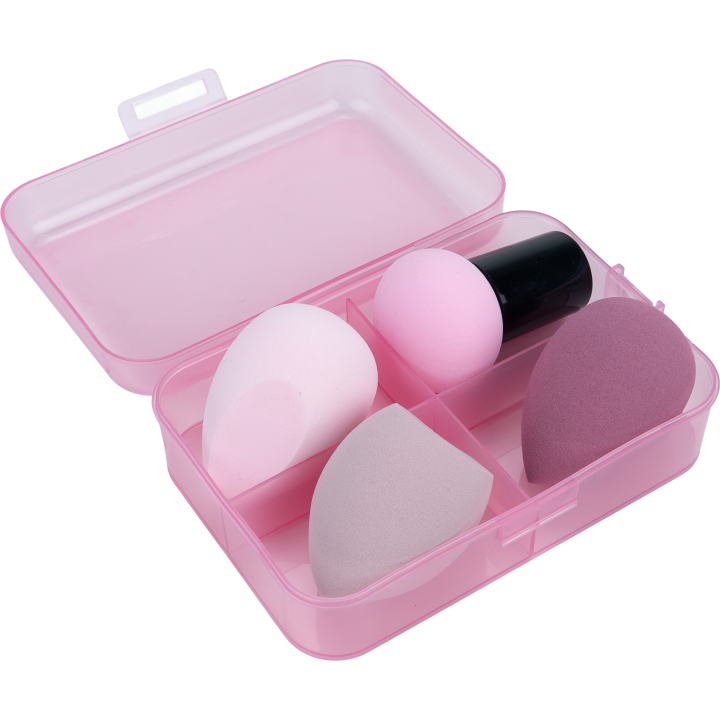 Gąbeczki do makijażu w pudełku