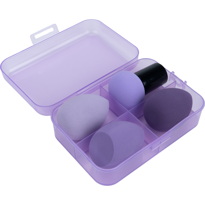 Gąbeczki do makijażu w pudełku