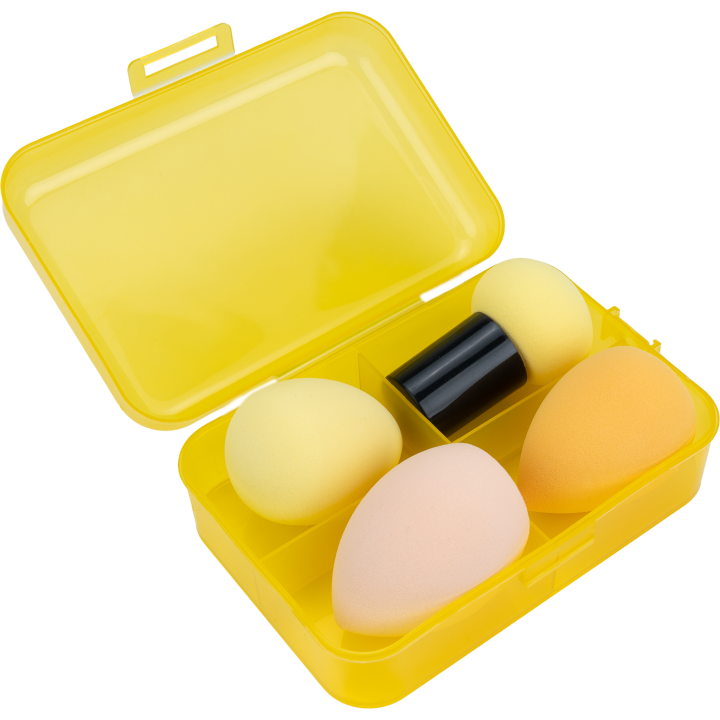 Gąbeczki do makijażu w pudełku