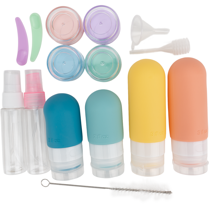 Podróżne pojemniki na kosmetyki