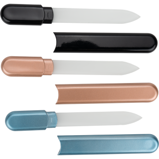 Pilniczki szklane w etui