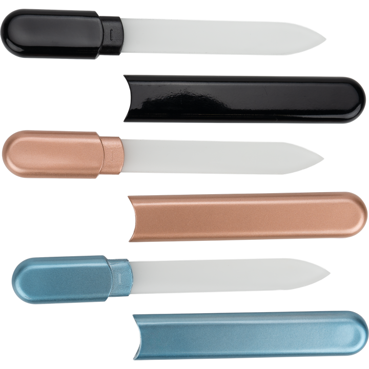 Pilniczki szklane w etui