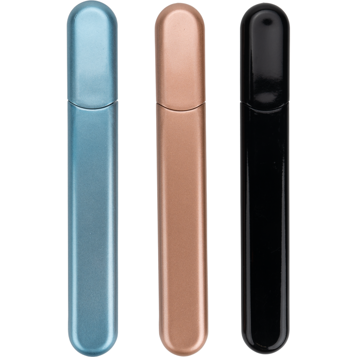 Pilniczki szklane w etui