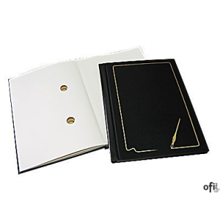 Teczka do podpisu 20k.czarna 1824-920-032 WARTA