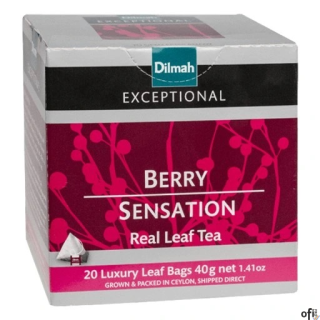 Herbata DILMAH Exceptional BERRY SENSATION 20t czarna