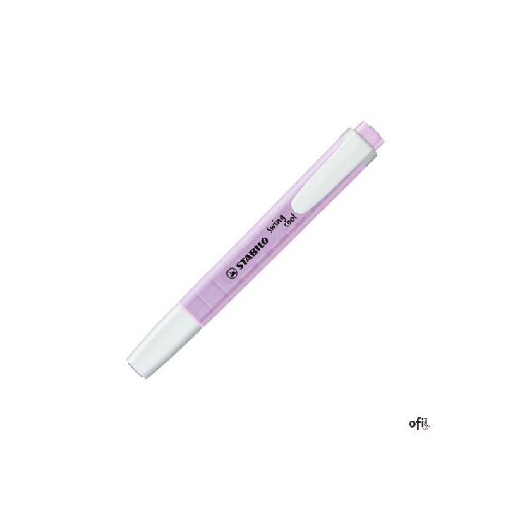 Zakreślacz STABILO swing cool pastel pastelowy fioletowy 275/155-8