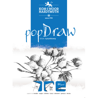 Blok rysunkowy POP DRAW A3 30ARK 180G 9920/4  Koh i Noor