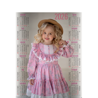 Kalendarz Plakatowy B-1, P17 - DZIECKO 2026
