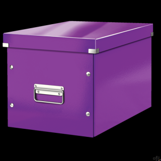 Pudło uniwersalne LEITZ C&S rozmiar L fioletowe 61080062
