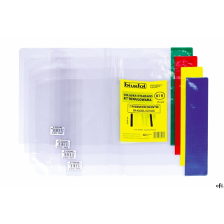 Okładka standard E5 - 277 regulowana (25) z kod. na szt. OZK-48 BIURFOL