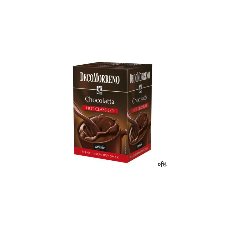 Czekolada do picia DECOMORRENO HOT CLASSICO 20szt x 25g La Festa