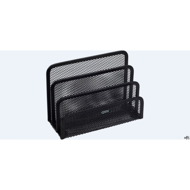 Stojak na koperty siatka TY192/GR-034, czarny GRAND 120-1121