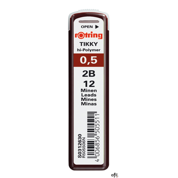 Grafity do ołówków 0,5mm ROTRING S0312630
