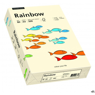 Papier xero kolorowy RAINBOW kremowy R03 88042249